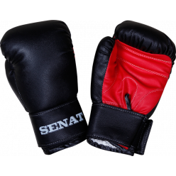 Перчатки боксерские 8 унций, черно-красные, 1550-blk/red