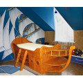 Одноярусная кровать "Кораблик"