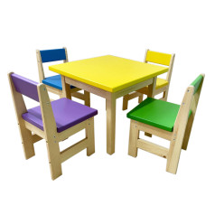 Дитячий столик і стільчики Промінчик