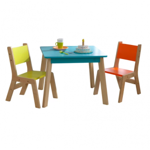 Детский набор столик и стульчики Акварель