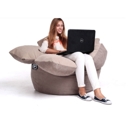 Кресло-мешок Цветок (оксфорд)