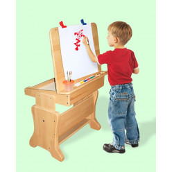  Дитяча парта-мольберт з пеналом + зростаючий стілець Ірель Колір